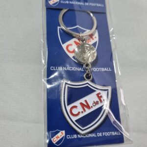 LLAVERO ESCUDO NACIONAL BLANCO