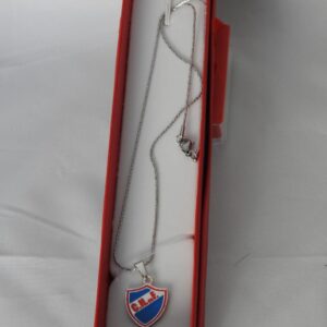 DIJE ESCUDO NACIONAL CON CADENA DE A.QUIRURGICO