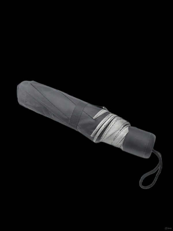 PARAGUAS NEGRO CORTO 8 VARILLAS