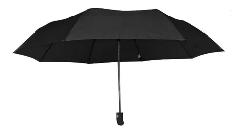 PARAGUAS NEGRO CORTO 8 VARILLAS