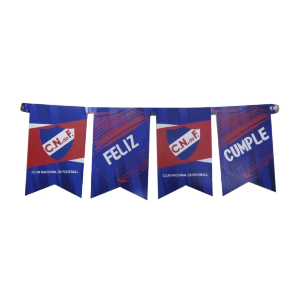BANDERIN FELIZ CUMPLE NACIONAL 150 CM
