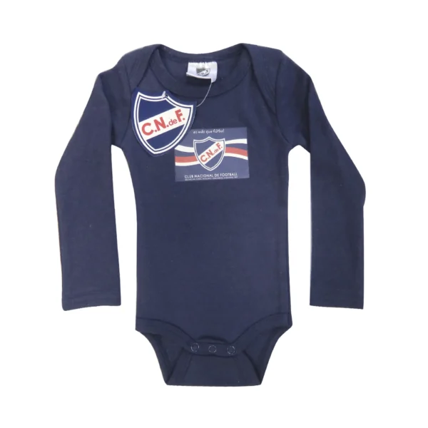 BODY BEBE AZUL/BLANCO