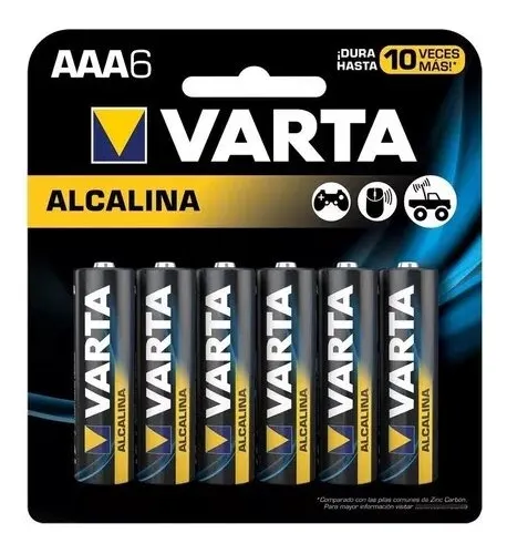 PACK DE PILAR ALCALINAS AAA